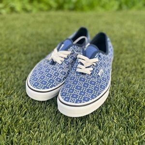 🔵VANS🔵 Vans Color Theory Checker Dot Blue Color Theory Size 10 NEW